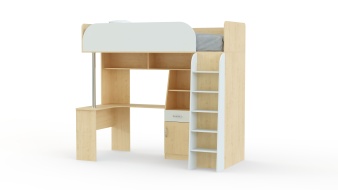 Угловая кровать-чердак Мультиплекс BMS