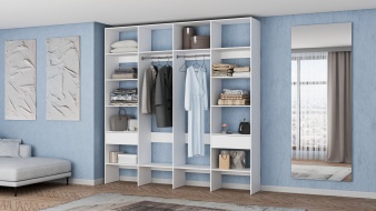 Стеллаж для одежды Мирта 59 BMS