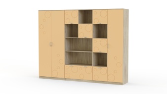 Детская стенка Спринт 1-09 BMS для девочек