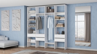 Напольный Стеллаж для одежды Мирта 68 BMS