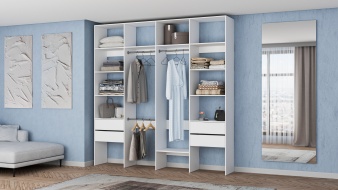 Напольный Стеллаж для одежды Мирта 66 BMS