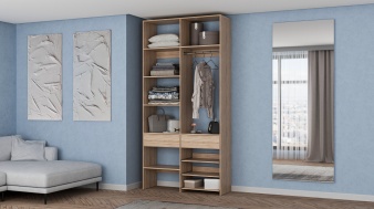 Стеллаж для одежды Мирта 81 BMS в рассрочку