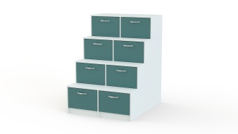 Лестница для кровати Роза 6 BMS