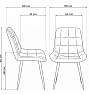 Стул на металлокаркасе Челси 360 К - Фото 5