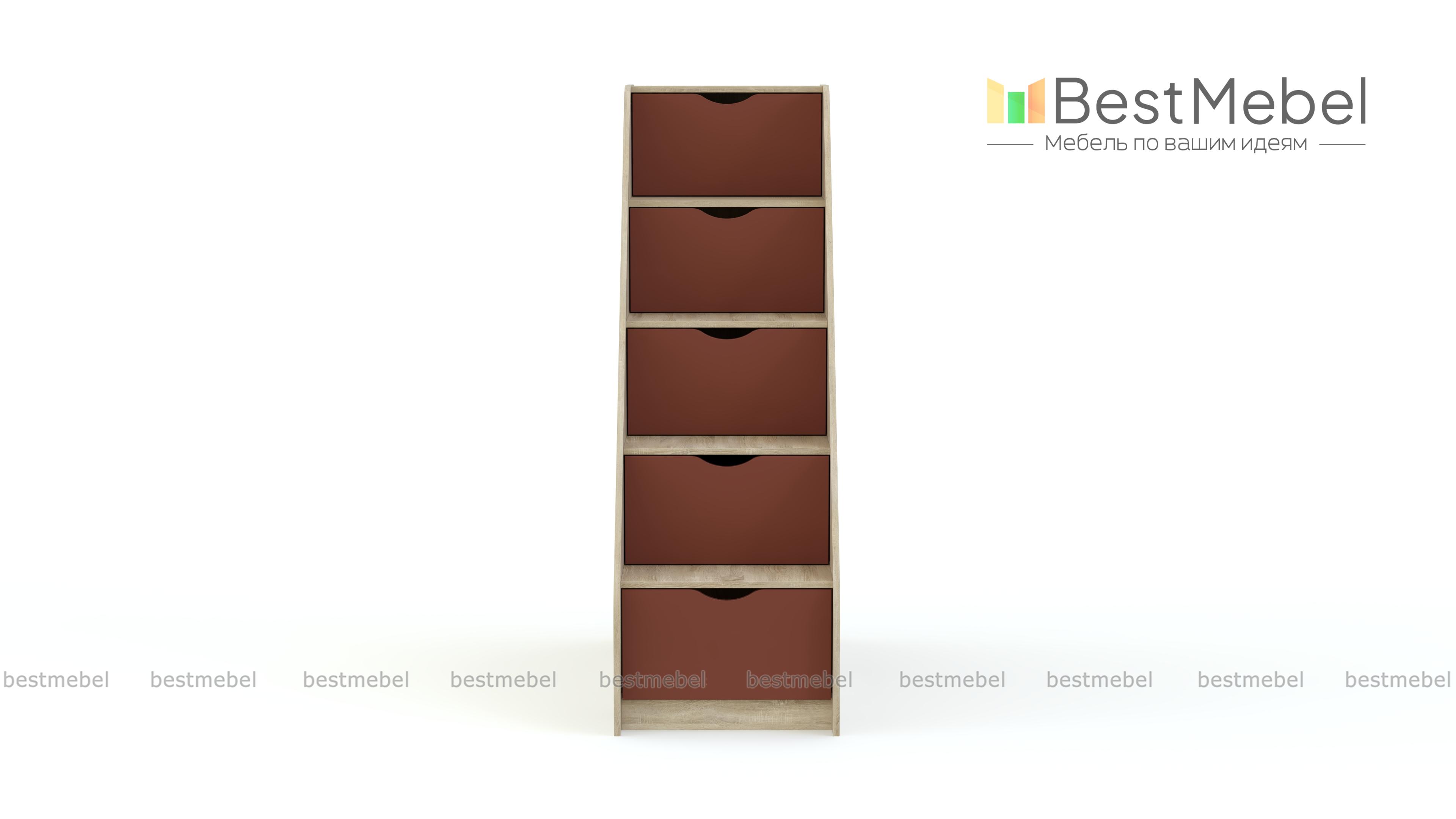 Лестница для кровати Флора BMS - Фото