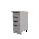 Шкаф нижний с 4-мя ящиками Тетчер BMS - Фото 10