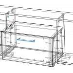 Чертеж Тумба Гермес 12 BMS