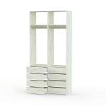 Стеллаж для одежды Мирта 44 BMS - Фото 22