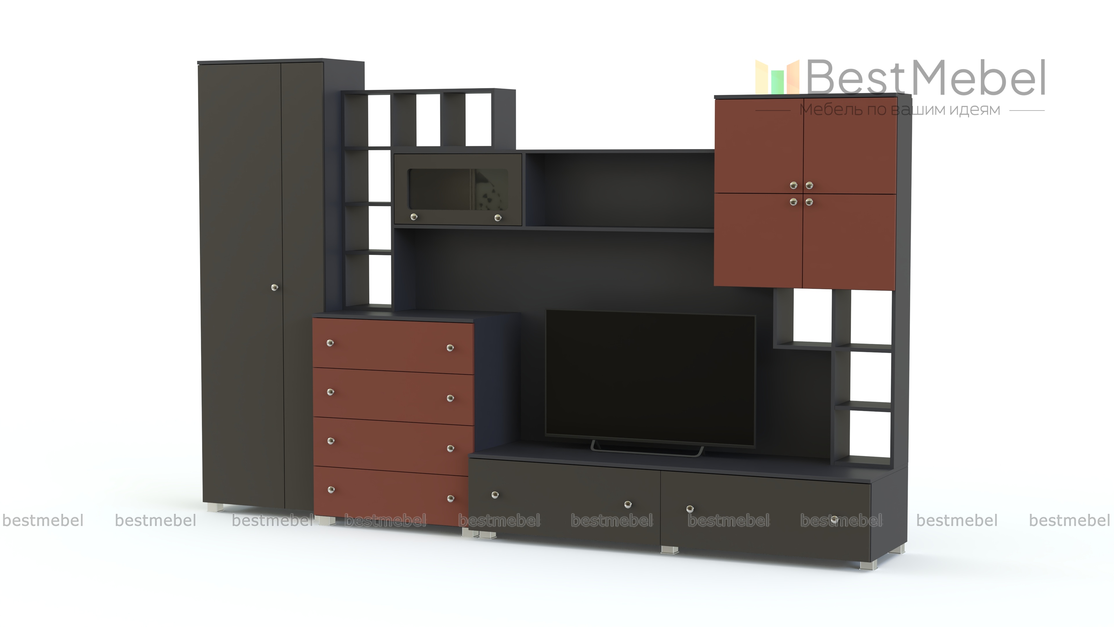 Гостиная Хай-Тэк-19 Набор 7 BMS