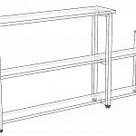 Схема сборки Стеллаж Обегрансад Obegransad 1