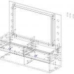Схема сборки Туалетный стол Лаванда 2 BMS