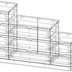 Схема сборки Комод Нордли Nordli 20