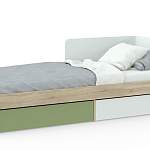 Кровать с 2-мя ящиками Jackie BMS - Фото 7