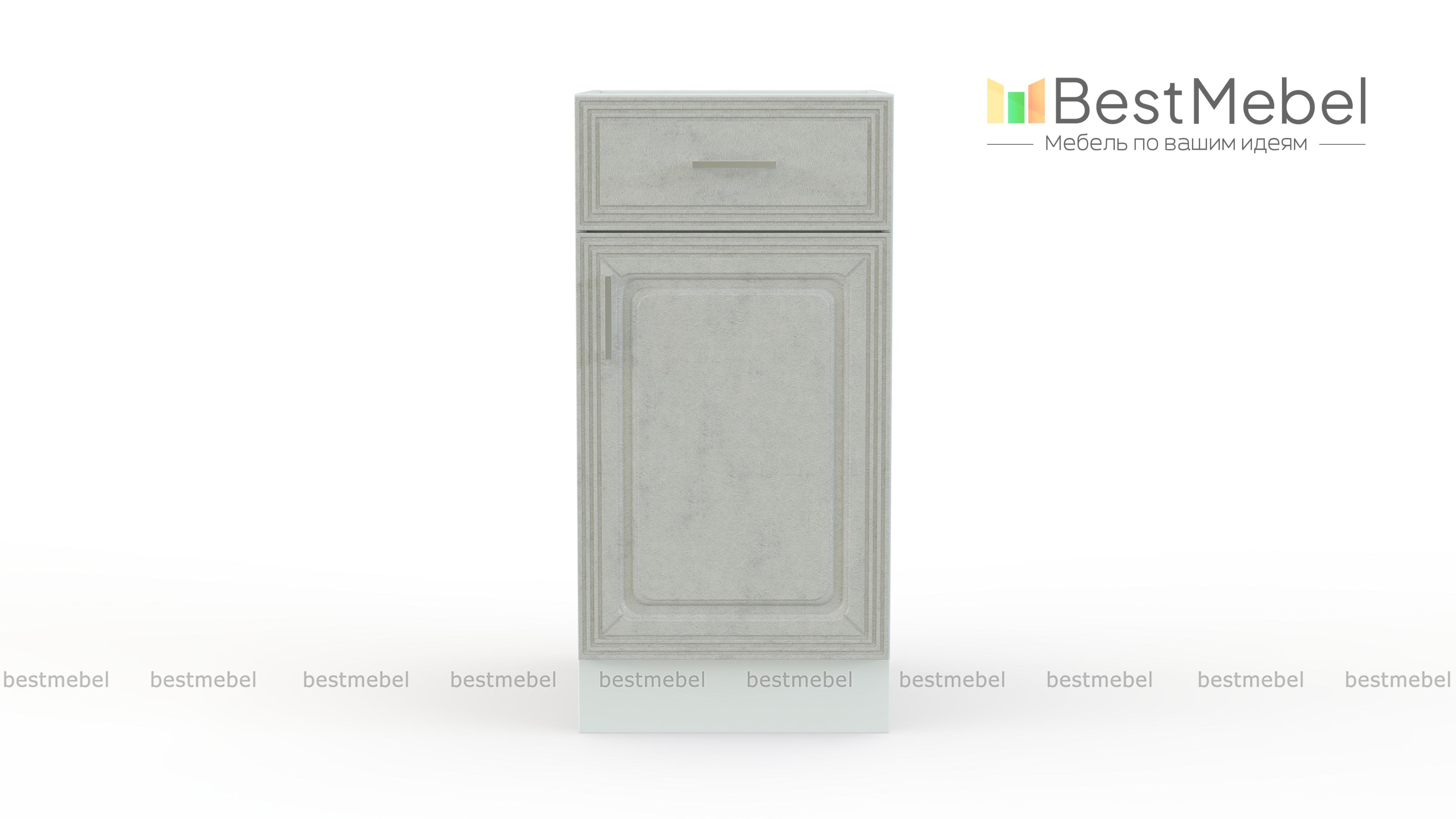 Шкаф нижний 1-м ящиком и 1 дверью Ника BMS - Фото