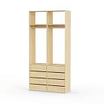 Стеллаж для одежды Мирта 44 BMS - Фото 15