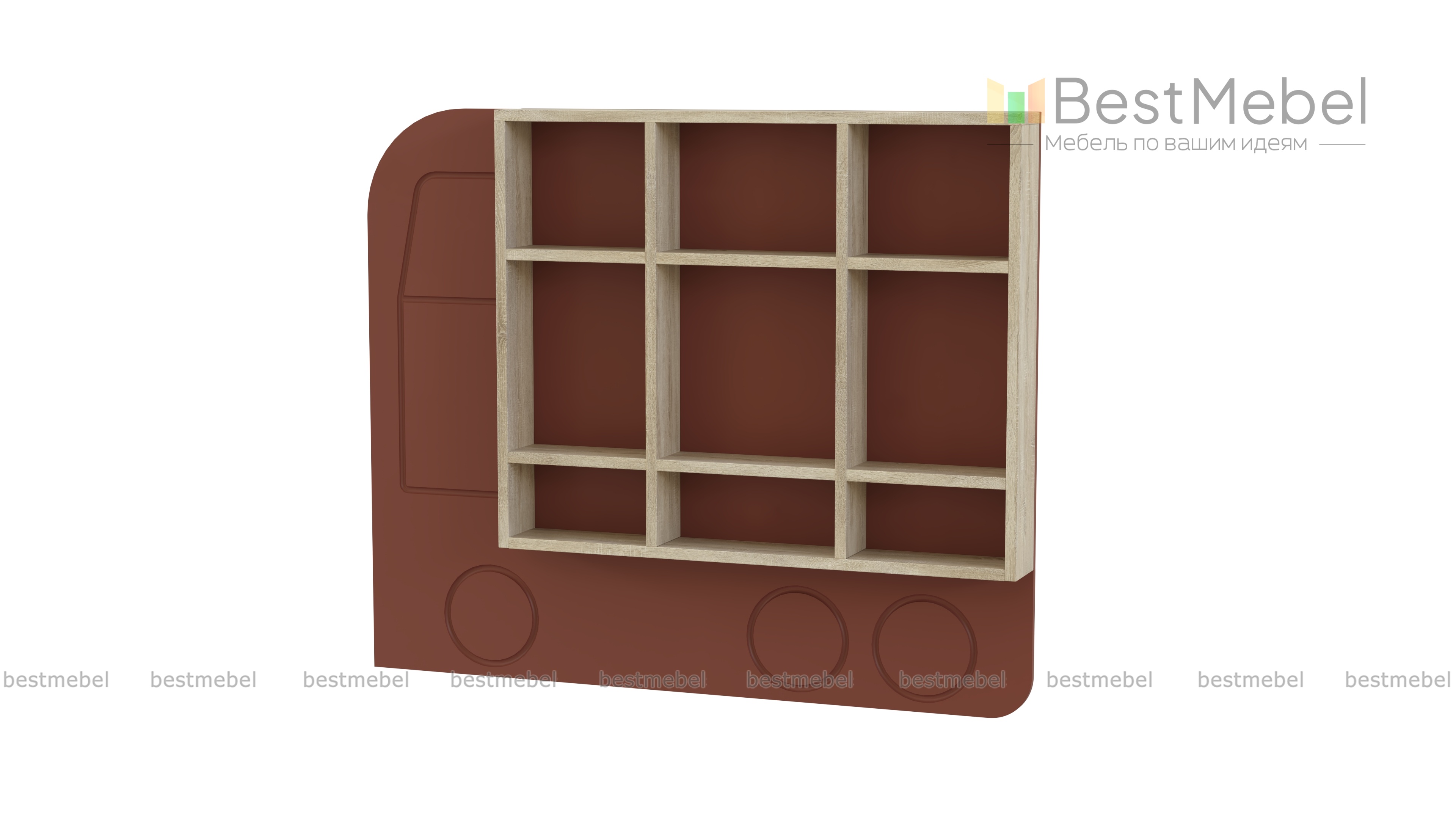 Полка настенная Organic 29 BMS