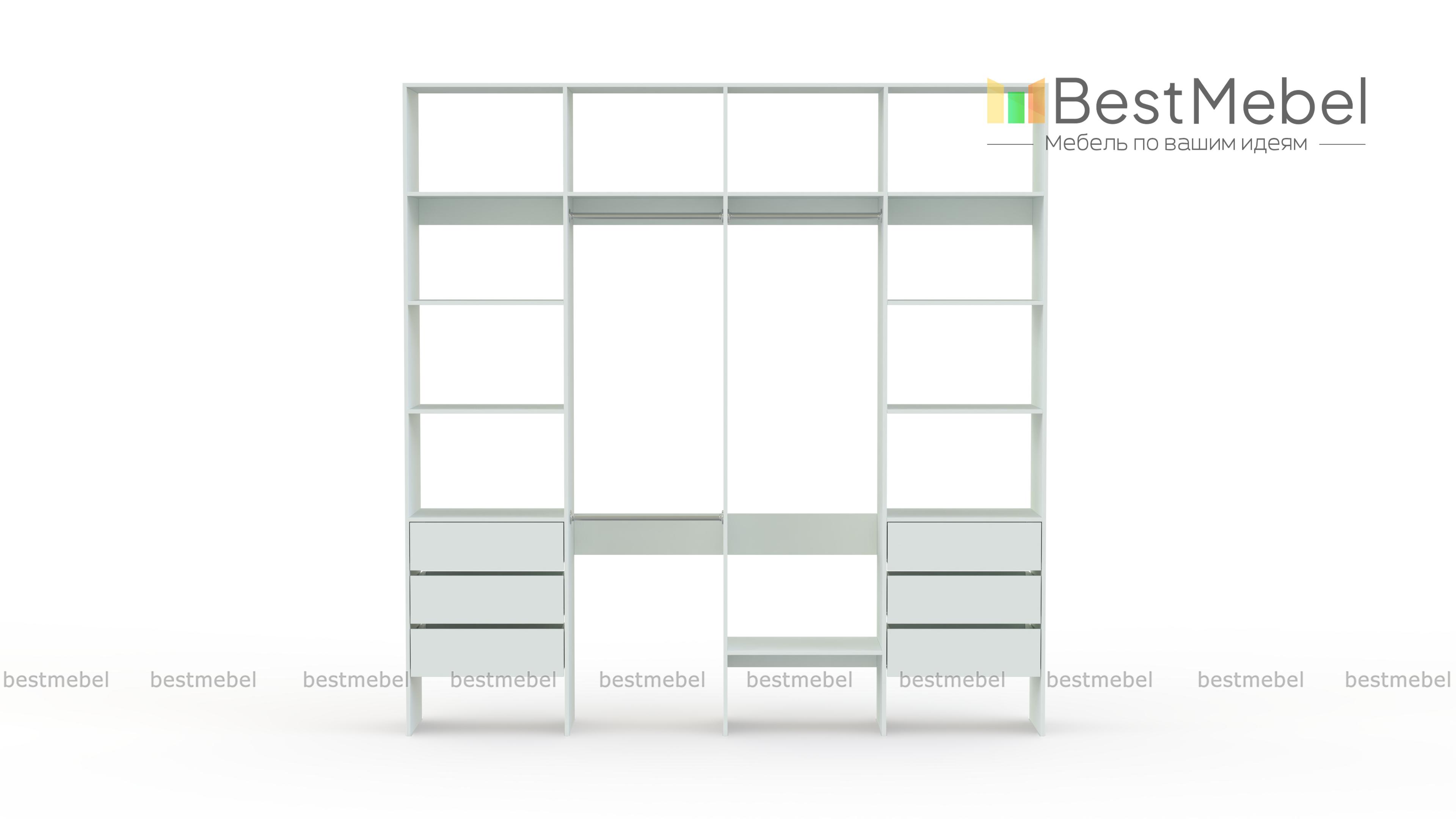 Стеллаж для одежды Мирта 65 BMS - Фото