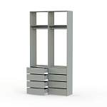 Стеллаж для одежды Мирта 44 BMS - Фото 7