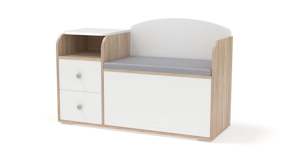 Обувница с сиденьем Домовой-2-40 BMS - Фото