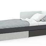 Кровать с 2-мя ящиками Jackie BMS - Фото 6