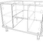 Схема сборки Журнальный стол Айсберг 5 BMS