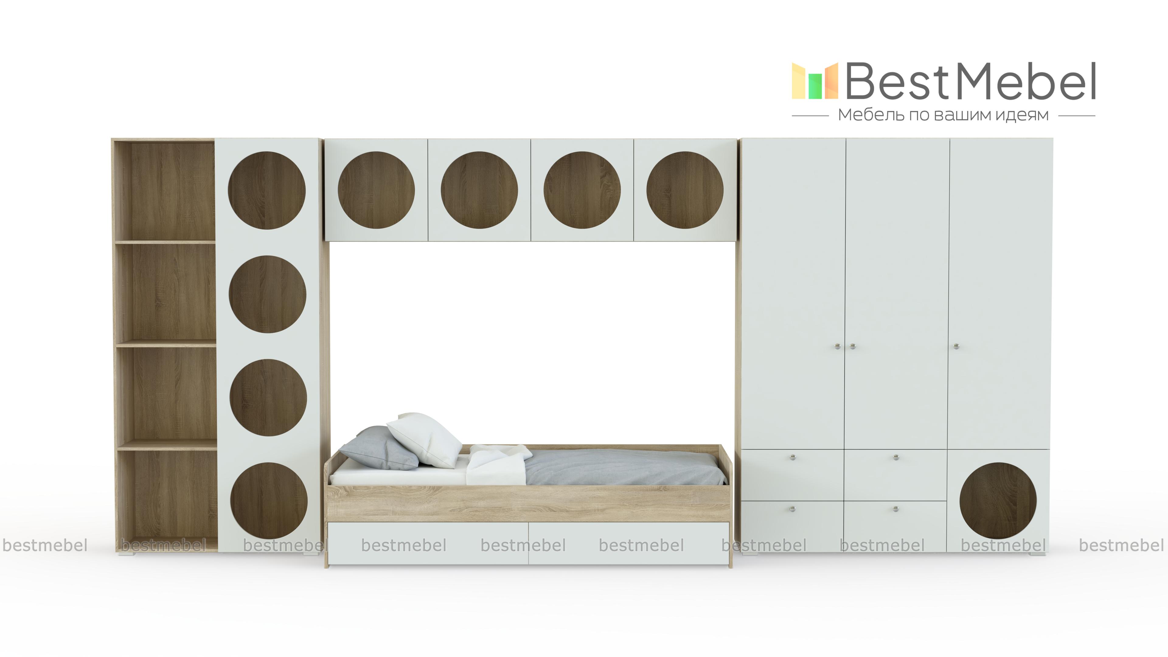 Детская комната Авелин 3 BMS - Фото