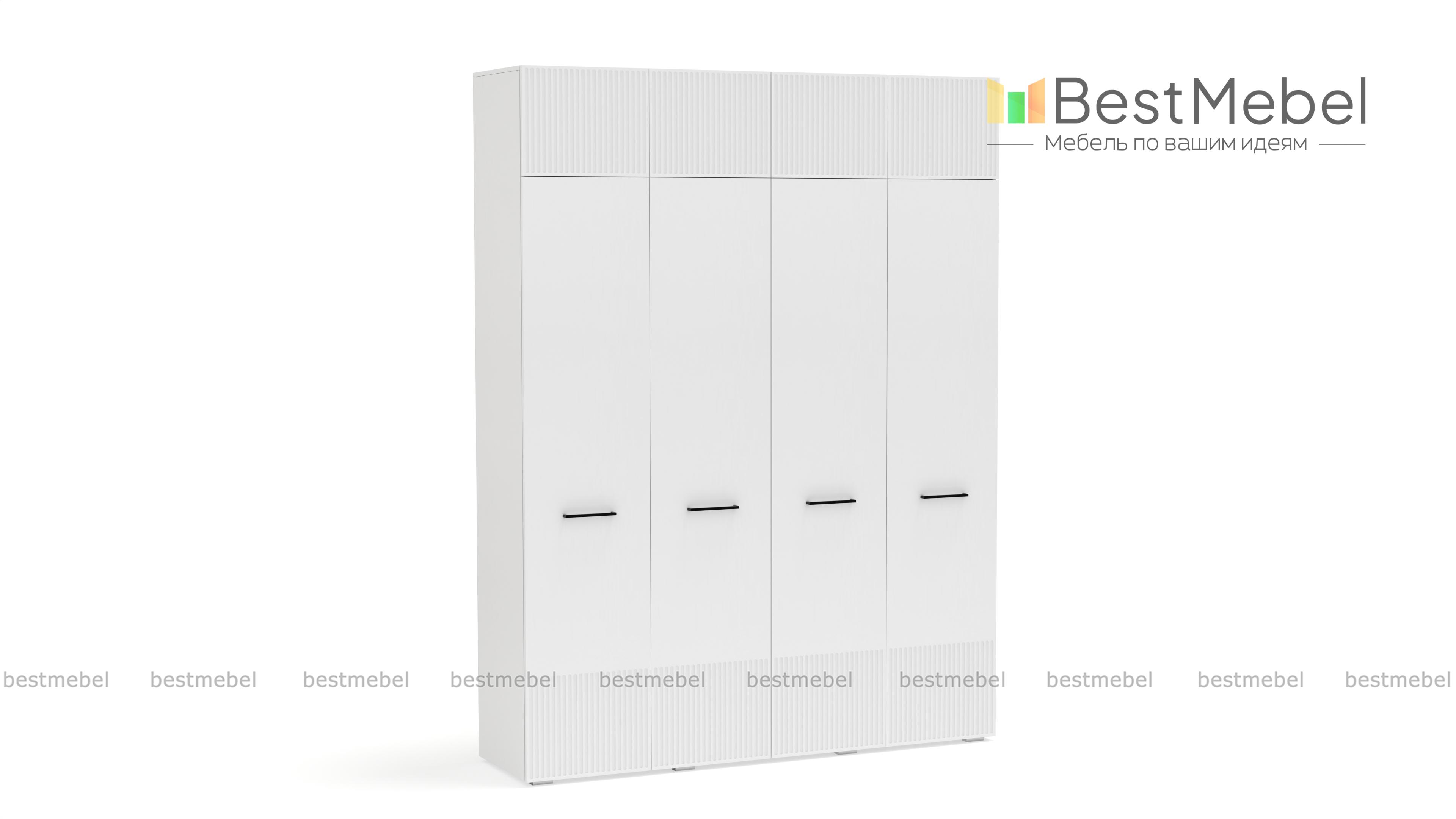 Шкаф распашной Декарт 10 BMS - Фото