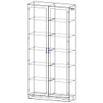 Шкаф книжный 2 №1